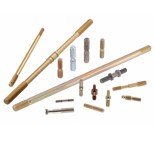 Shouldered and Drilled Studs and Shafts from PTP